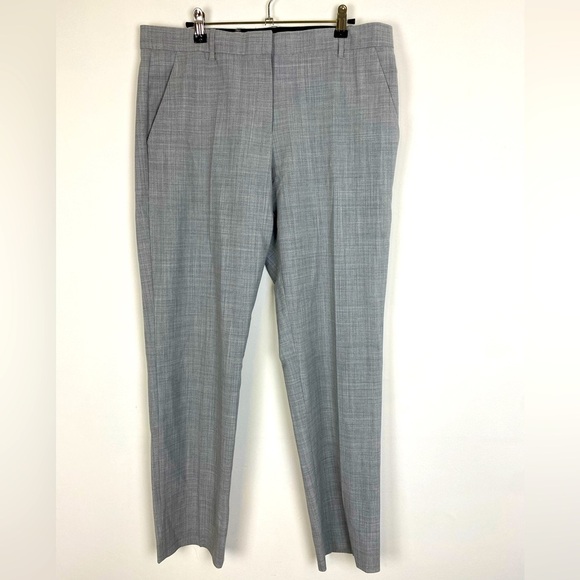 GAP True Straight Women’s Pants, Size 10 R, Light Gray Heather Dress Pants - Picture 1 of 7